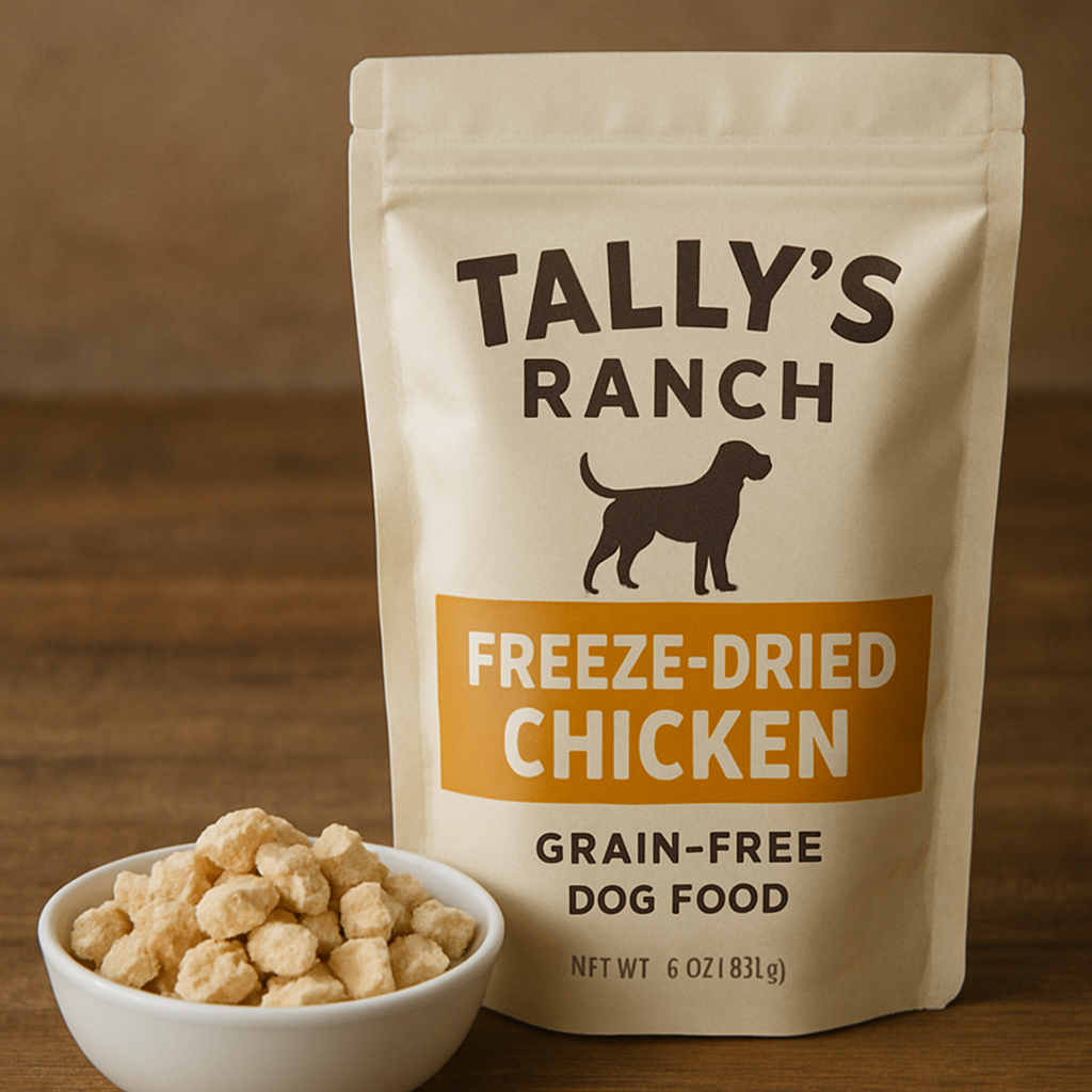 Best Grain-Free Dog Food Tally’s Ranch Freeze-Dried Chicken Review image