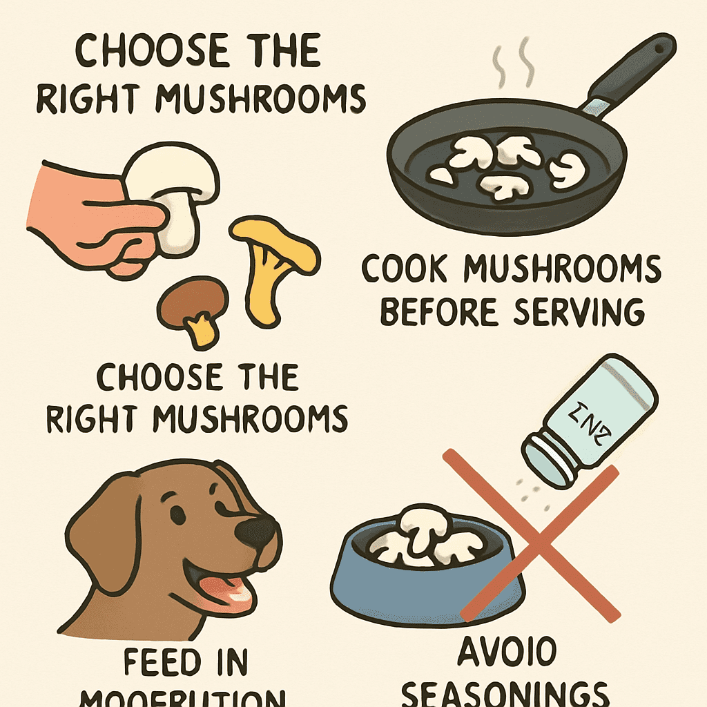 Are Mushrooms Good for Dogs? Safe Options & Tips. How to Feed Mushrooms to Your Dog Safely Image
