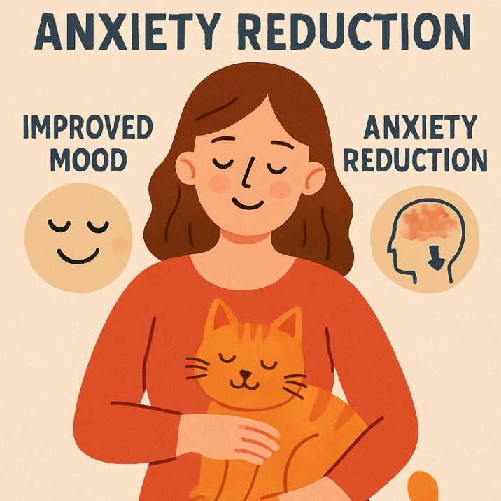 Infographic illustrating various techniques for reducing anxiety, including breathing exercises and mindfulness practices.